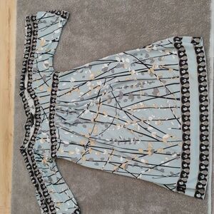 Bcbgmaxazria  Flutter Sleeve Dress Boho Style XS